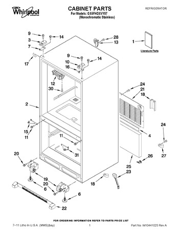 Diagram for GX5FHDXVY07