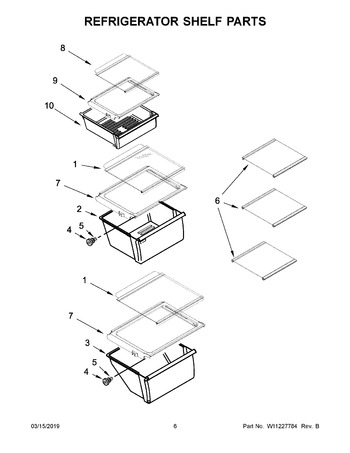 Diagram for WRS331SDHW00