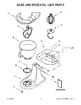 Diagram for 03 - Base And Pedestal Unit Parts