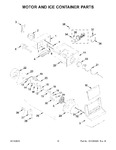 Diagram for 06 - Motor And Ice Container Parts