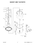 Diagram for 04 - Basket And Tub Parts