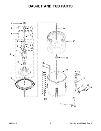 Diagram for 1CWTW4845EW0