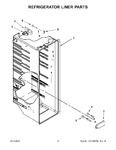 Diagram for 03 - Refrigerator Liner Parts