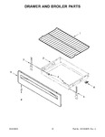 Diagram for 06 - Drawer And Broiler Parts