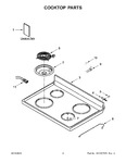 Diagram for 02 - Cooktop Parts