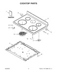 Diagram for 02 - Cooktop Parts