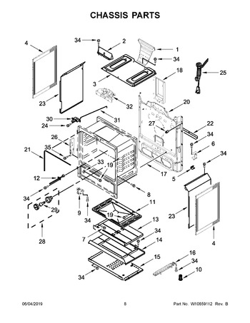 Diagram for WFG524SLAW2