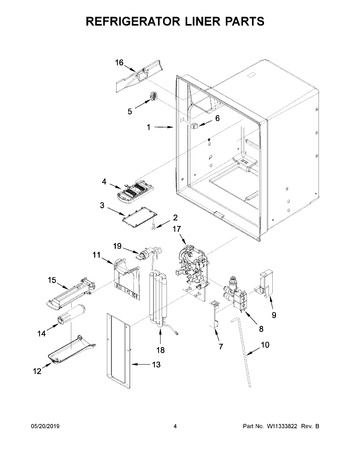 Diagram for WRX735SDHV01