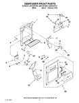 Diagram for 08 - Dispenser Front Parts