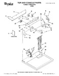 Diagram for 01 - Top And Console Parts