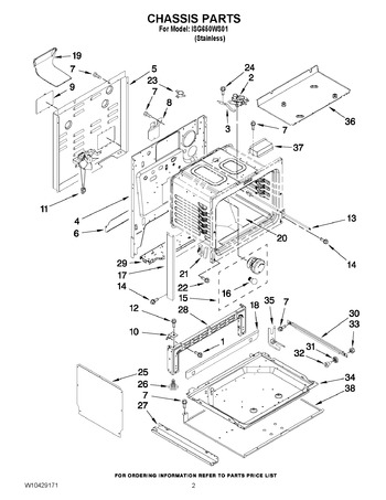 Diagram for ISG650WS01