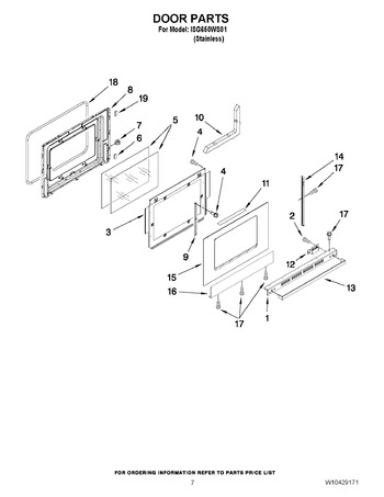 Diagram for ISG650WS01