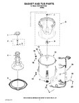 Diagram for 03 - Basket And Tub Parts