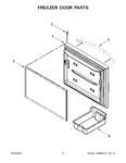 Diagram for 05 - Freezer Door Parts