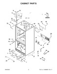 Diagram for 02 - Cabinet Parts