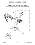 Diagram for 05 - Burner Assembly Parts