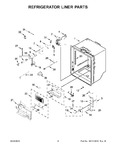 Diagram for 03 - Refrigerator Liner Parts