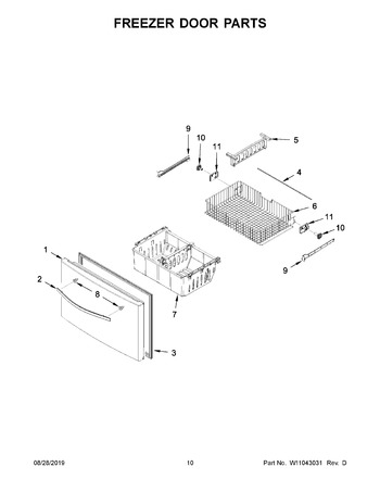 Diagram for WRF555SDHW00