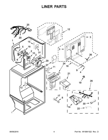 Diagram for WRT518SZFB00