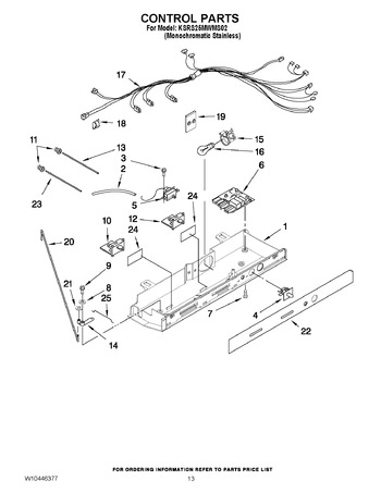 Diagram for KSRS25MWMS02