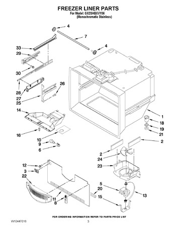 Diagram for GX2SHBXVY06