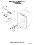 Diagram for 04 - Refrigerator Liner Parts