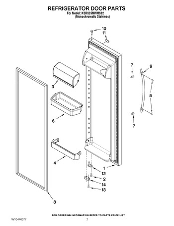 Diagram for KSRS25MWMS02