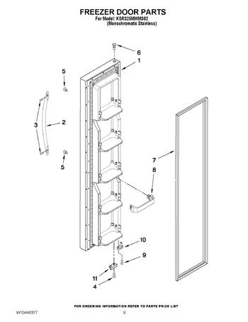 Diagram for KSRS25MWMS02