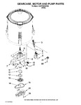 Diagram for 04 - Gearcase, Motor And Pump Parts