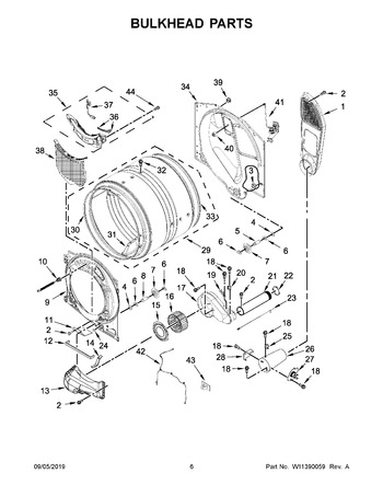 Diagram for WGD9620HW1