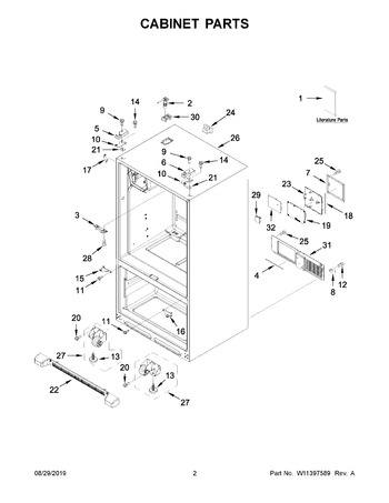 Diagram for WRF555SDHV00