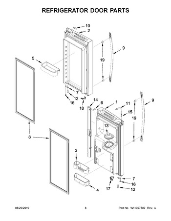 Diagram for WRF555SDHV00