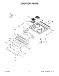 Diagram for 02 - Cooktop Parts