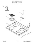 Diagram for 02 - Cooktop Parts