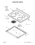 Diagram for 02 - Cooktop Parts