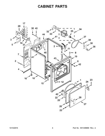 Diagram for 4KWED5600JW0