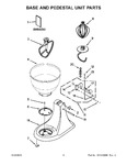 Diagram for 05 - Base And Pedestal Unit Parts