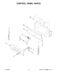 Diagram for 03 - Control Panel Parts