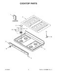 Diagram for 02 - Cooktop Parts