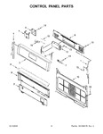 Diagram for 03 - Control Panel Parts