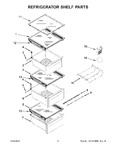 Diagram for 04 - Refrigerator Shelf Parts