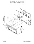 Diagram for 03 - Control Panel Parts