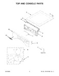 Diagram for 02 - Top And Console Parts