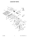 Diagram for 02 - Cooktop Parts