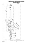 Diagram for 08 - Brake And Drive Tube Parts