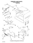 Diagram for 02 - Freezer Liner Parts