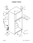 Diagram for 02 - Cabinet Parts