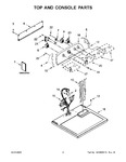 Diagram for 02 - Top And Console Parts