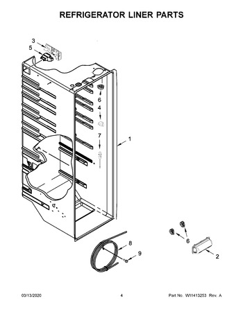 Diagram for WRS315SDHW04