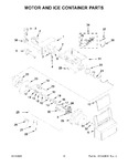 Diagram for 06 - Motor And Ice Container Parts